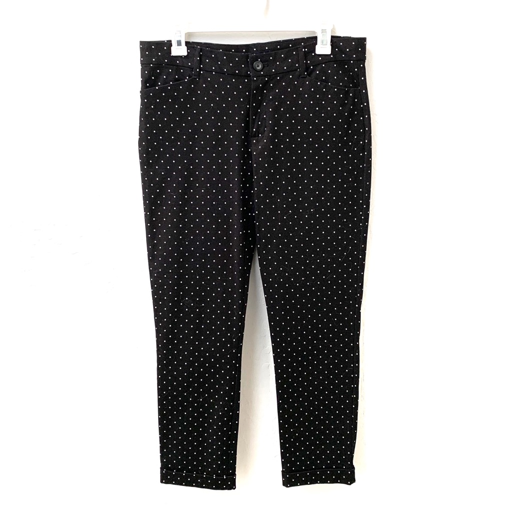 Gap Polka Dot Crop Pants Nwot